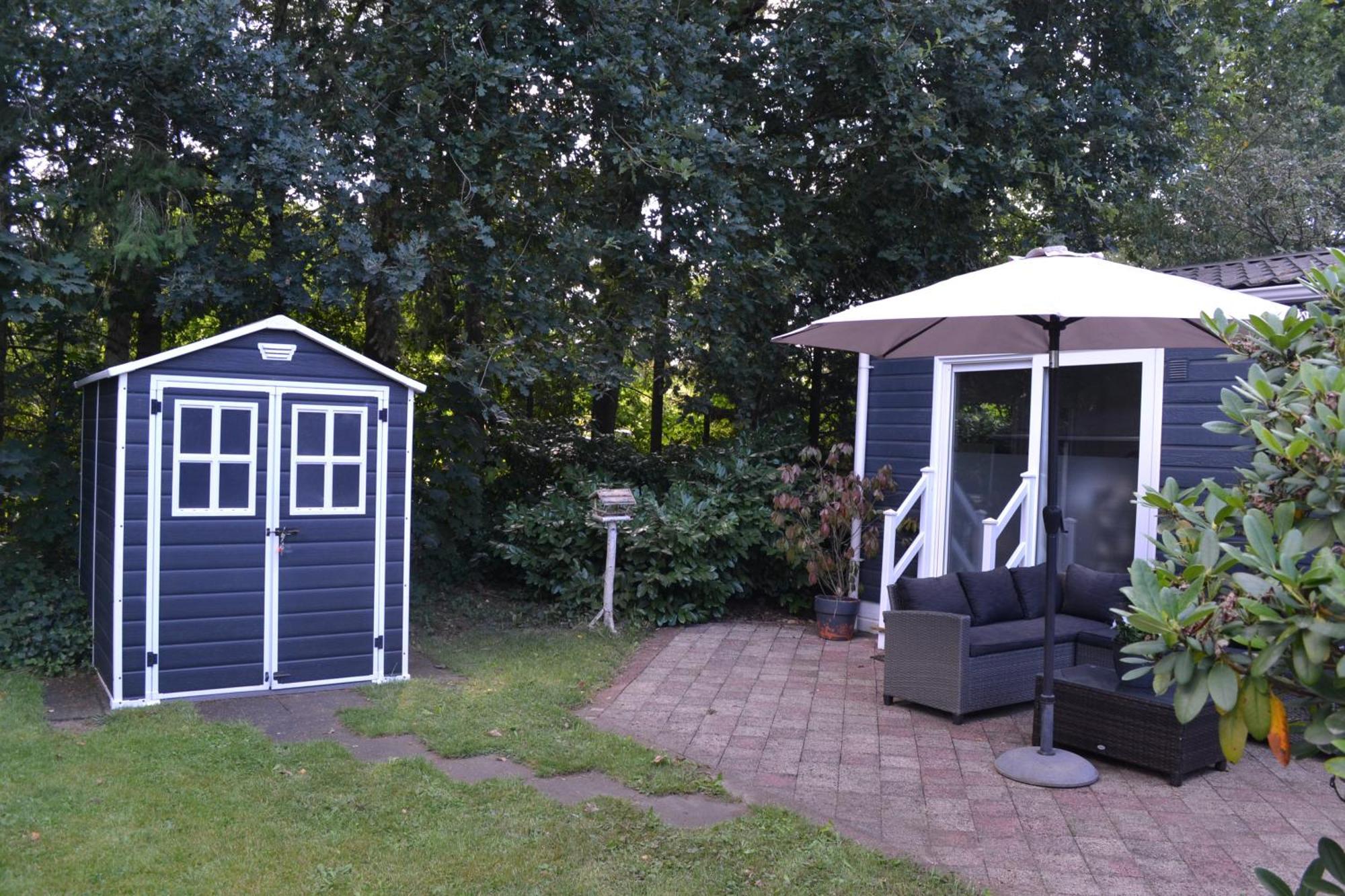 Modern Chalet In De Bossen Van De Veluwe เอเปอ ภายนอก รูปภาพ